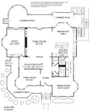 floorplan of single family home